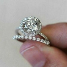 14k White Gold Engagement