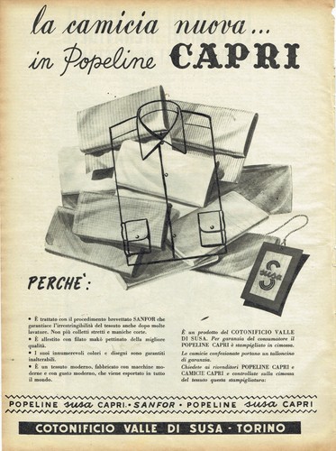 Capri camicia cotonificio - capri,