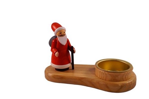 Portacandele babbo natale 5 - portacandele,