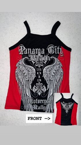 Canotta biker angel wings - angel,