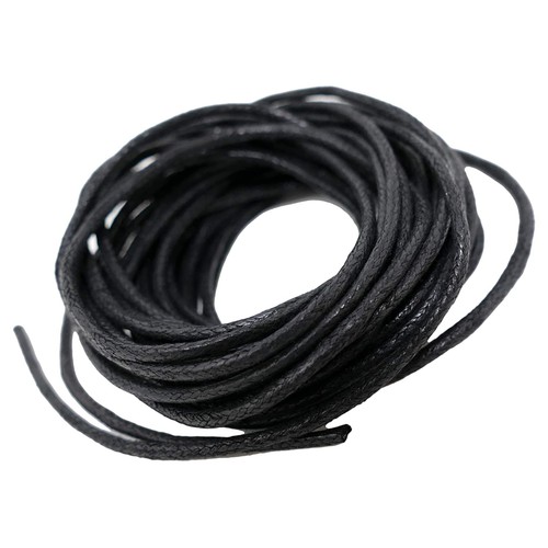Filo cotone cerato nero 1 - di,