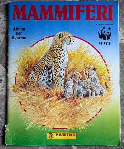 Album incompleto mammiferi - incompleto,