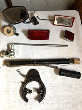 Mix Ricambi bici e moto d’epoca (pompa gilera)