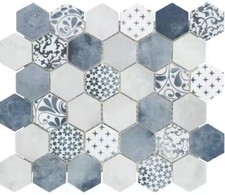 ALI DA SOLE Esagono blu