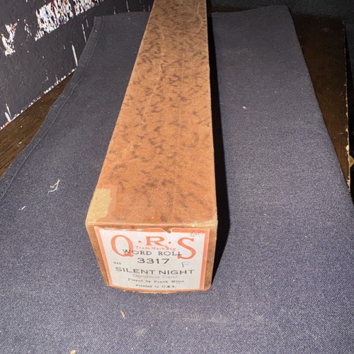 Qrs player piano roll silent - qrs,