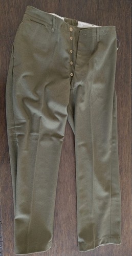 Ww2 usa m37 pantaloni - pantaloni, repro