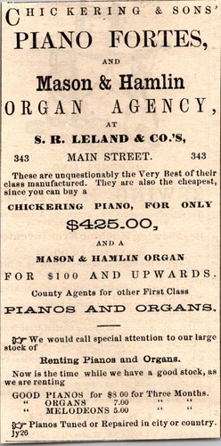 Mason hamlin organ - &,
