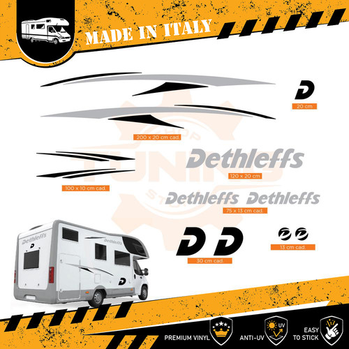 Decalcomania adesivi camper - adesivi,
