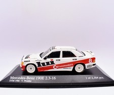 Modellino auto racing scala 1:43 Mercedes Benz 190E 2.3 16 Minichamps modellismo