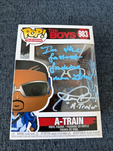 Funko pop 983 - a-train, firmato