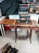 macchina da cucire antica necchi funzionante da restaurare