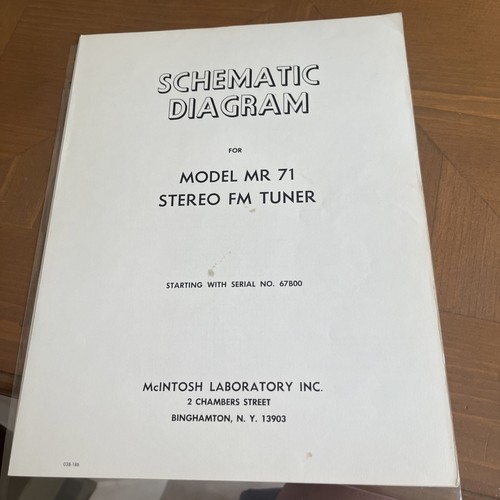 Mcintosh schema - schema,