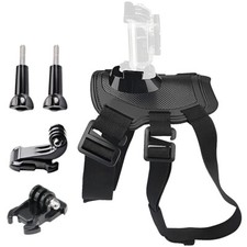 Nuovo Supporto Cinghia Imbracatura Recupero Cani Regolabile per GoPro e Action Camera