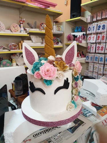 Torta finta unicorno - torta,