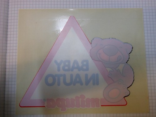 Adesivo sticker milupa baby - sticker,