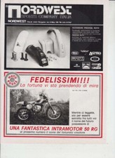 advertising Pubblicità MOTO INTRAMOTOR 50 RG  1978-MOTOITALIANE ENDURO EPOCA