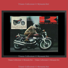 Anni ' 70  * Pubblicità Originale "Kawasaki, 400 Mach II S3J" Cornice