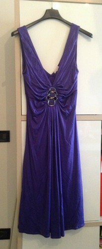 Abito vintage viola stile - vintage,