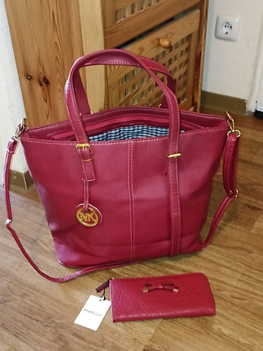 Borsa shopper bag portamonete