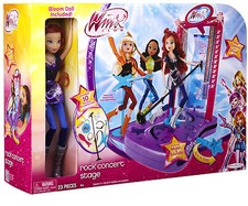 ✿WINX CLUB Set Gioco da Palco Concerto con Bambola