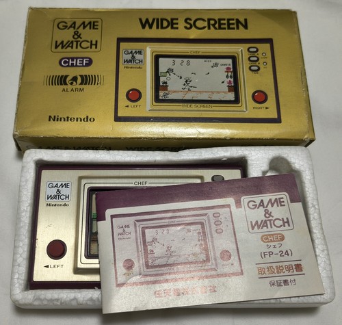 Nintendo game watch chef - nintendo,