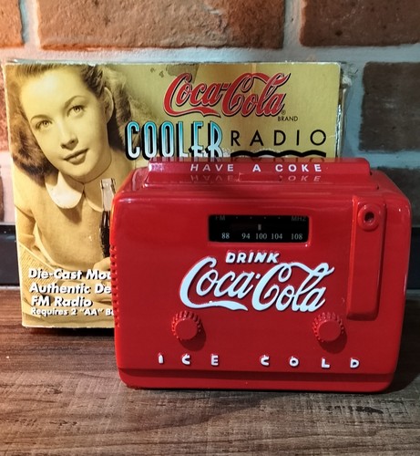 Coca cola cooler radio - cola, 1998
