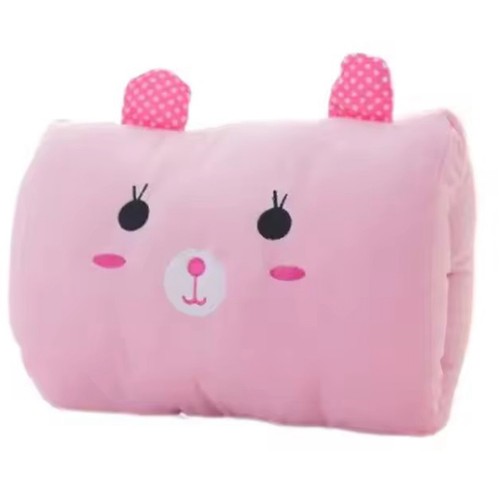 Coussin chauffant peluche - coussin, en