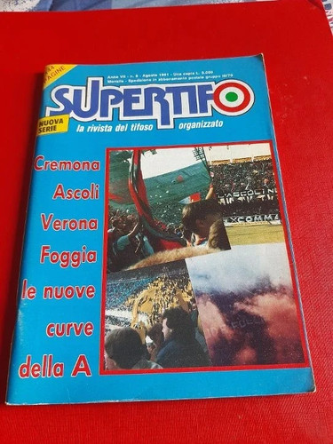 Supertifo rivista ultras - rivista,