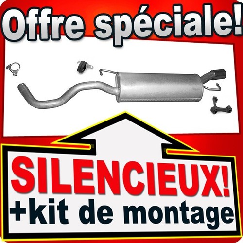 Silenziatore posteriore per