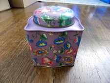 Contenitore latta tè vintage