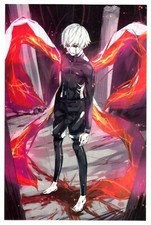 TOKYO GHOUL, CARTOLINA ORIGINALE, STAMPATA IN GIAPPONE, # 16 DI 27