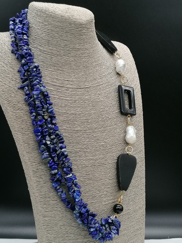 Collana lunga donna - collana,