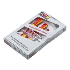 Set cacciaviti VDE nuovi con etichette - 7 pezzi PH e scanalati - TNS700