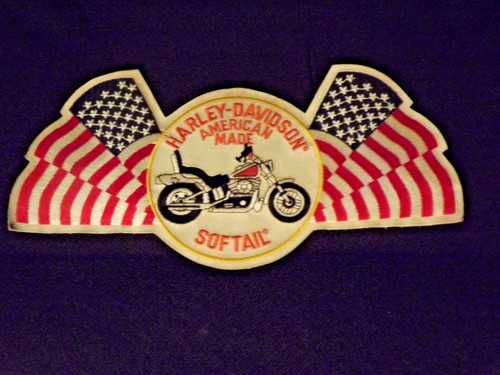 Rare big patch harley - big,