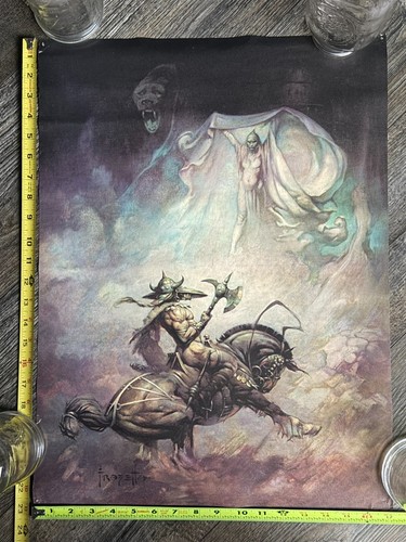 Frank frazetta poster vintage - frank,
