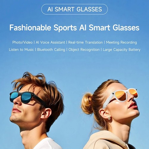 Nuovi occhiali smart uomo 8mp - occhiali,
