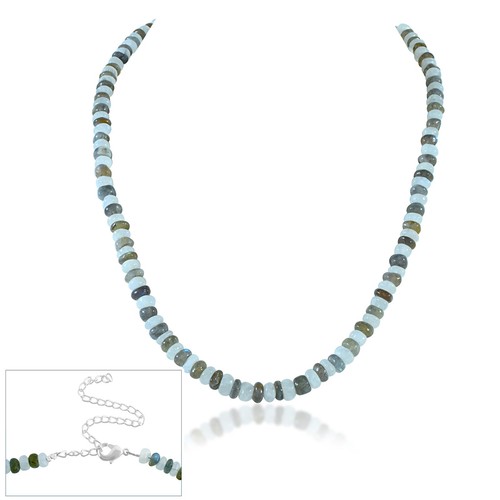 Collana multiforme perle lisce