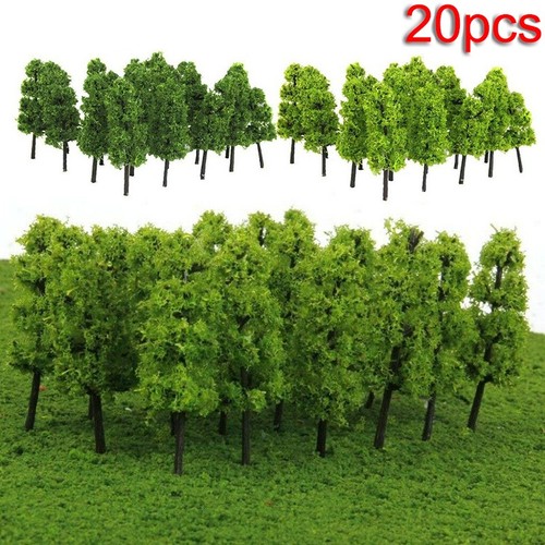 Modello alberi ferrovia layout - modello,