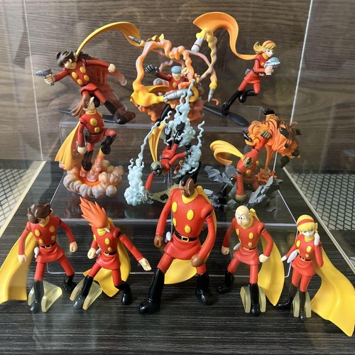 Cyborg 009 figure set - cyborg, di