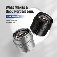 TTArtisan 50mm F1.2 APS-C MF