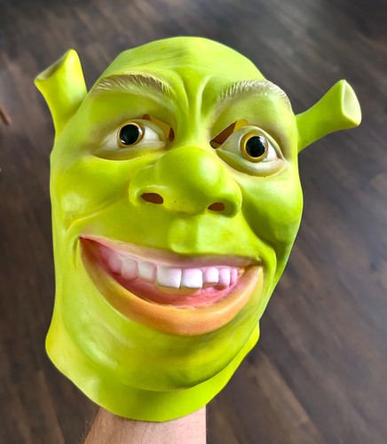 Shrek maschera lattice adulto - maschera,