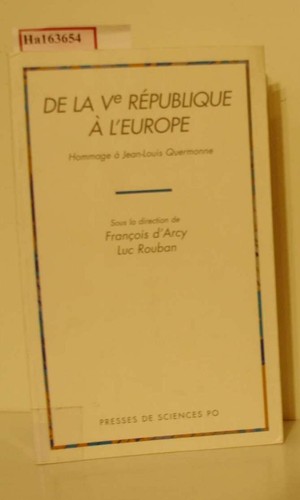 Republique a - de, ve
