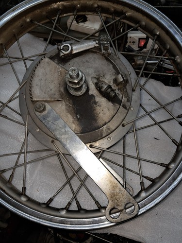 Ruota anteriore moto epoca - ruota,