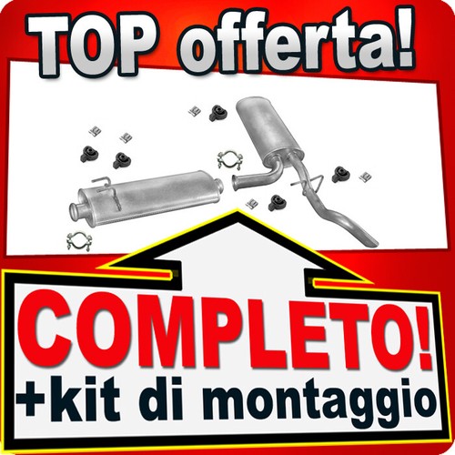 Scarico completo per - scarico, opel