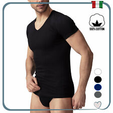Maglia intima da uomo scollo a