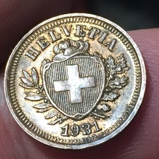 moneta - helvetia - svizzera - 1931 - 1 centesimo RAPPEN