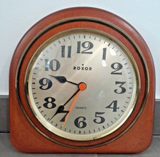 Orologio da Parete Muro Roxor In Ceramica al Quarzo Vintage Anni 70 Raro