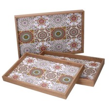 Set 3 Vassoi Rettangolari da