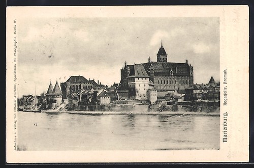 Cartolina marienburg pagina - cartolina,
