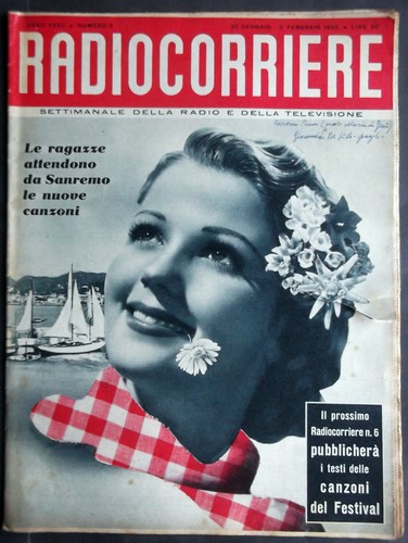 Radiocorriere 1955 5 boxe - ,